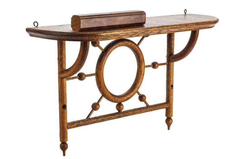 Vintage Wooden Wall Shelf