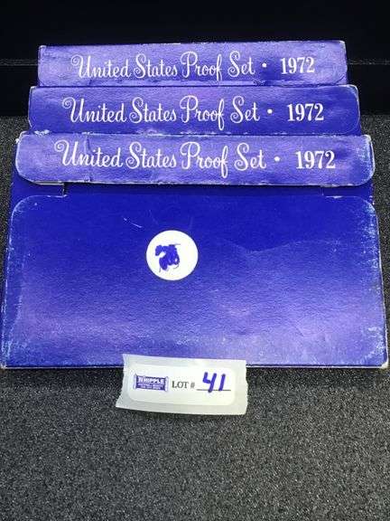 3-1972 proof sets
