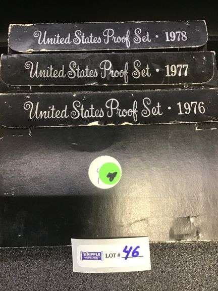 3-proof sets, 1976, 1977, 1978