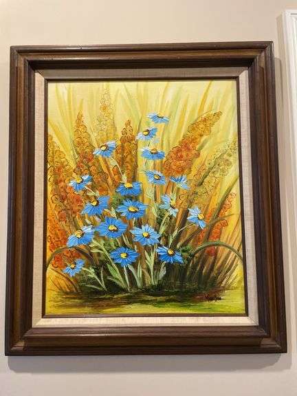 Paint on canvas
