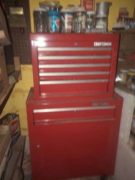 Craftsman 2 Tier Rolling Tool Chest