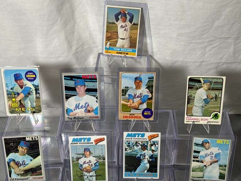 Mets Baseball Cards includes cards from the 1970s and newer.