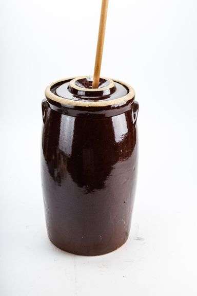 Robinson Ramsbottom Stoneware Butter Churn Crock