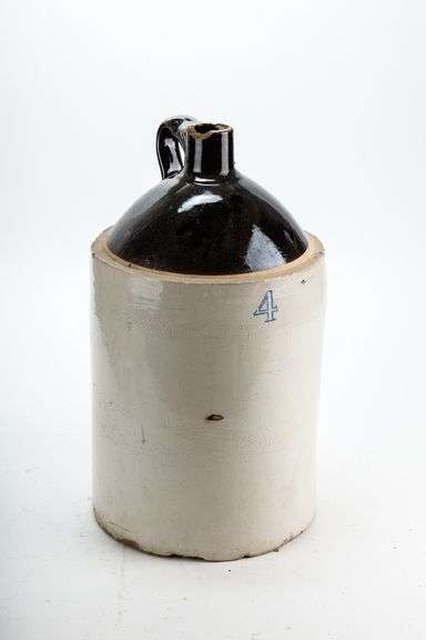 Antique Stoneware 4 Gallon Jug