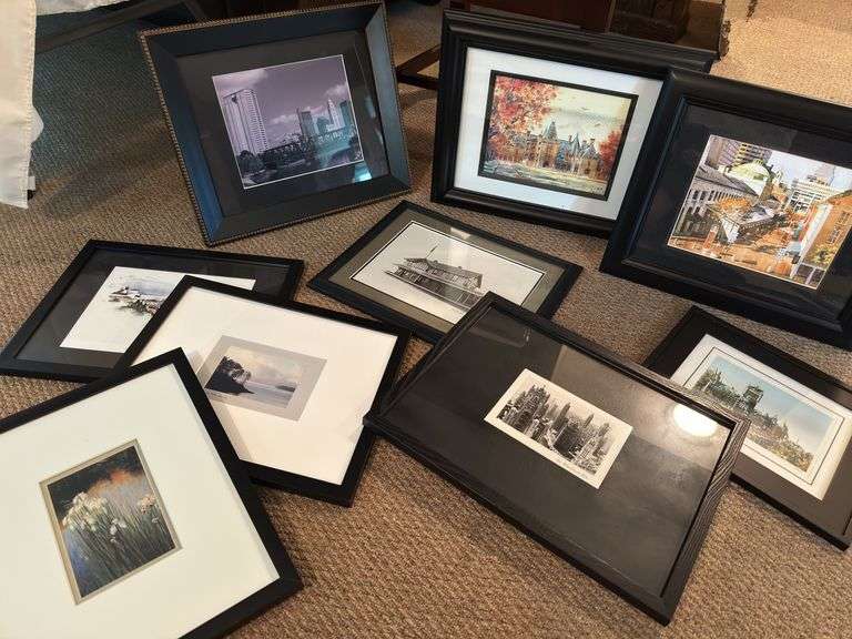 Frames with various subjects