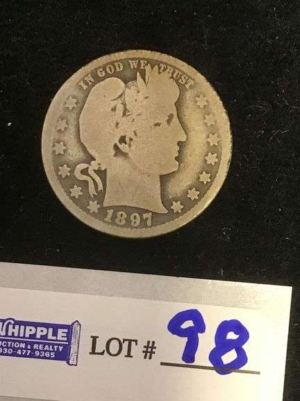 1897-O barber qtr. GOOD