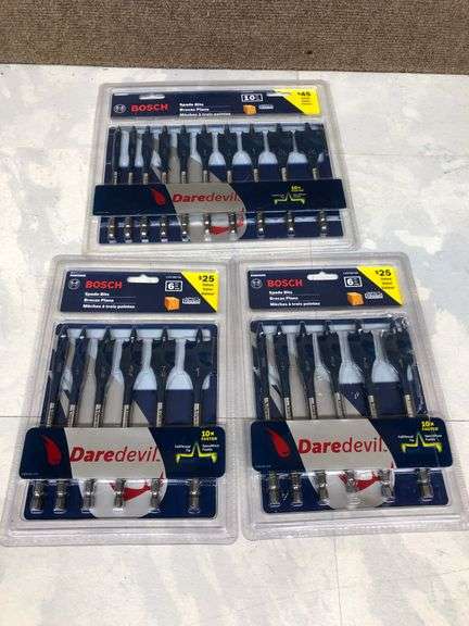 NIP Bosch Spade Drill Bits
