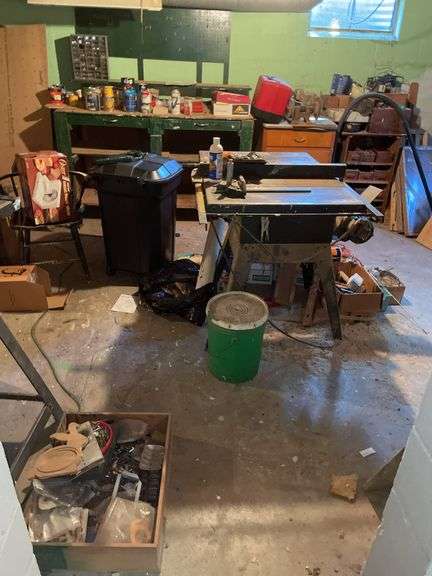Workshop clean out