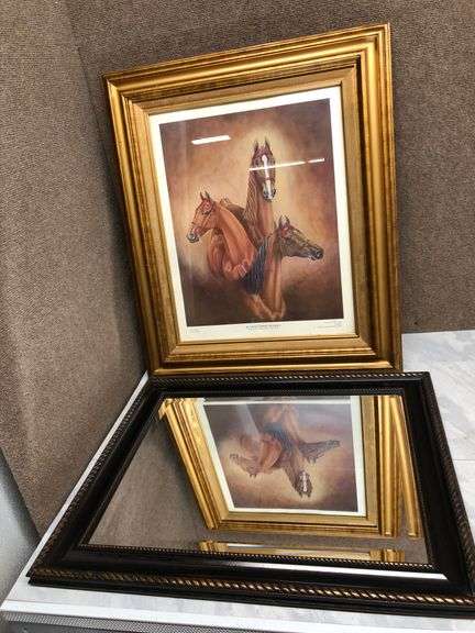 Wall Mirror and Picture