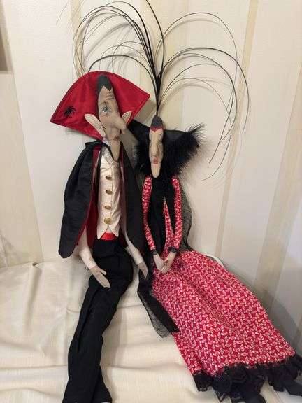 Rare Joe Spencer Dracula dolls