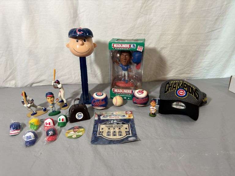 Variety of Baseball Collectibles