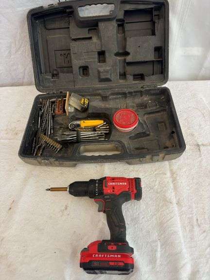 Craftsman 20V 1/2” Drill & More