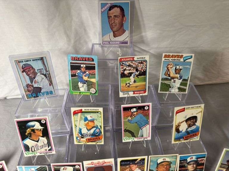 Braves Baseball Cards includes cards from the 1970s and newer.