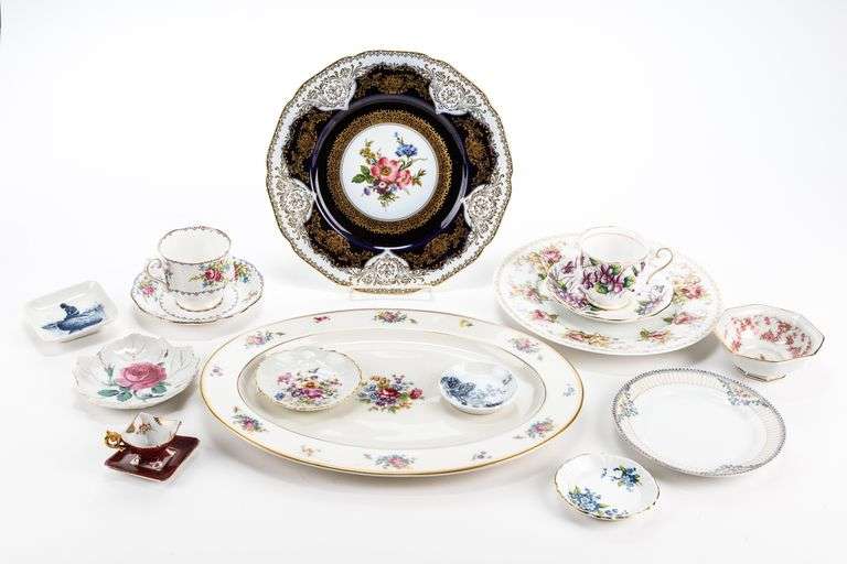 Collection of Various China Dishes