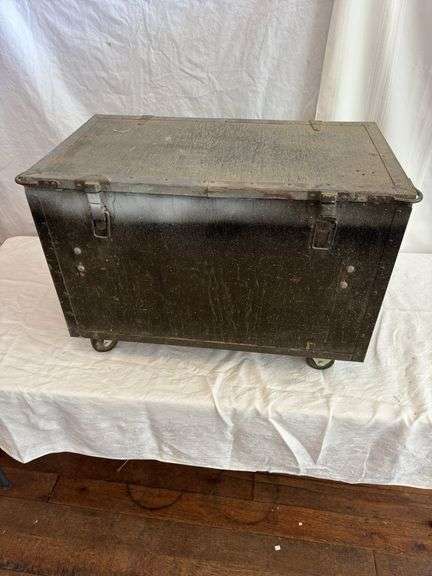 Wood Box on Wheels