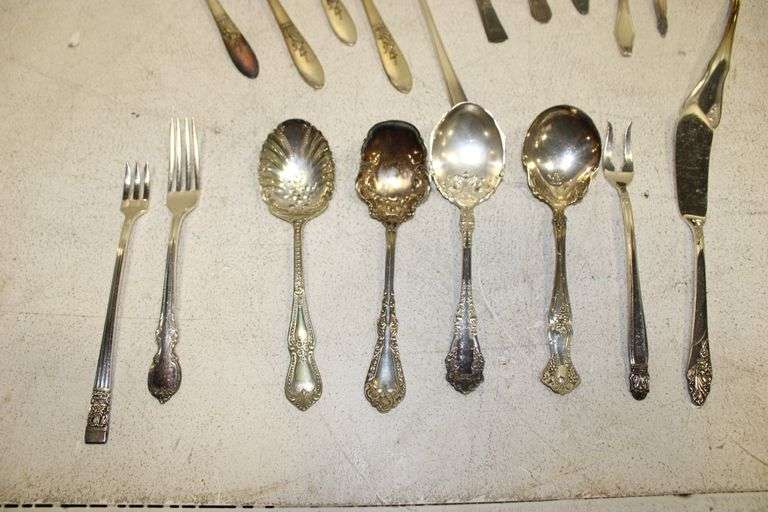 Silver Plate Flatware & Tableware