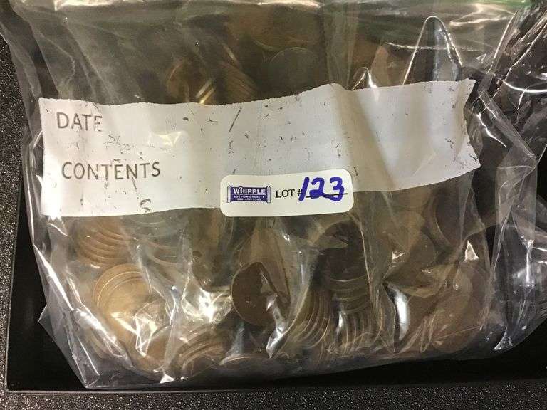 429 WHEAT cents, 1900's -1950's