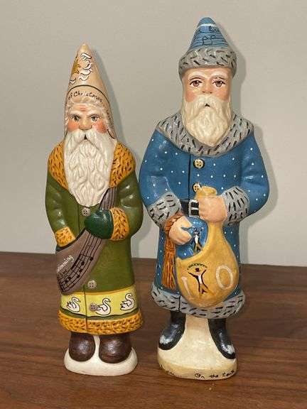 Folk Art Santa’s
