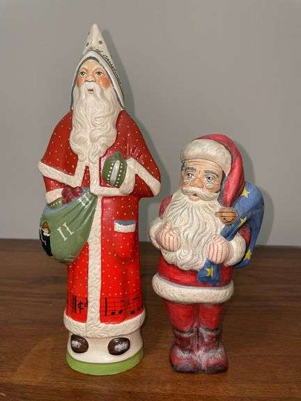 Folk Art Santa’s