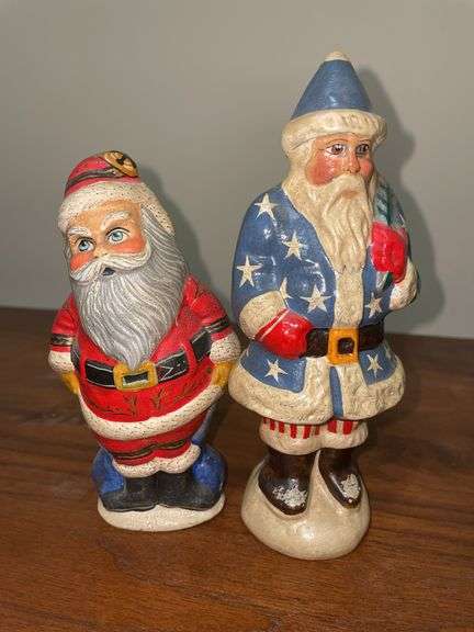 Folk Art Santa’s
