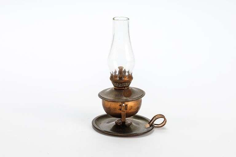 Copper Handheld Oil Lamp