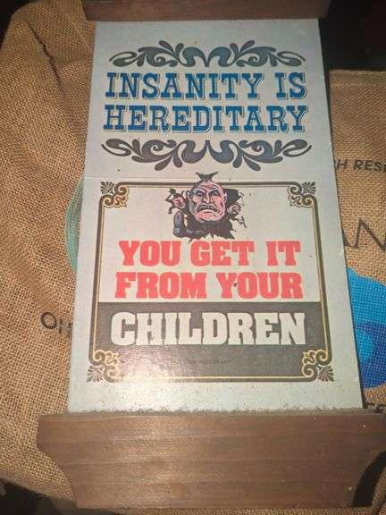 Vintage Wall Sign