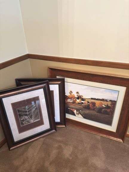 Framed wall art