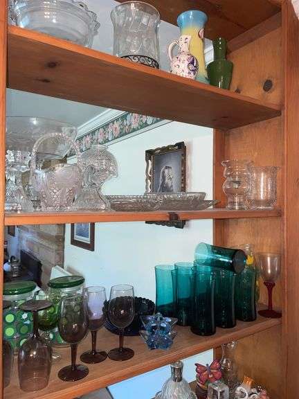 Vintage glassware