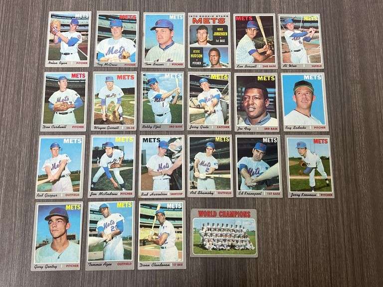 New York Mets 1970 Topps Team Set