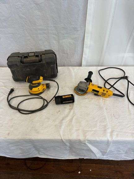 Dewalt Sander & Angle Grinder