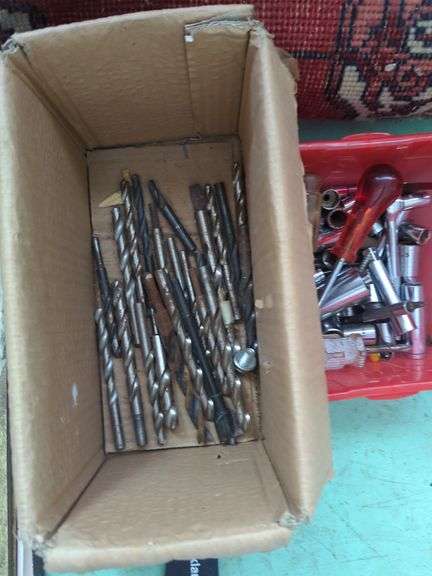Collection of Various Tools and Tool Accessories