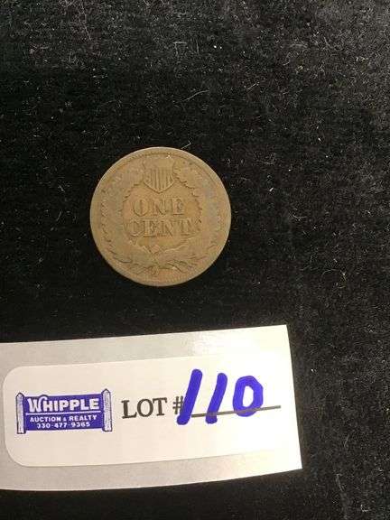 1871 INDIAN cent, good