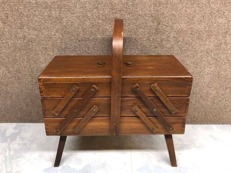 Folding Sewing Box