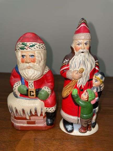Folk Art Santa’s