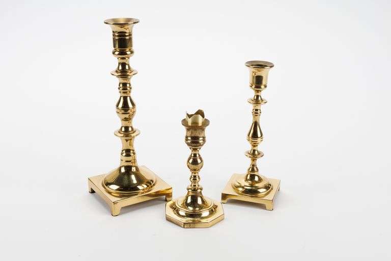 Ethan Allen Brass Candlesticks