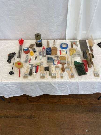 Tapes, Paintbrushes & More