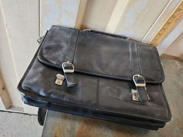 Protocol Breifcase Bag, Worn Corners