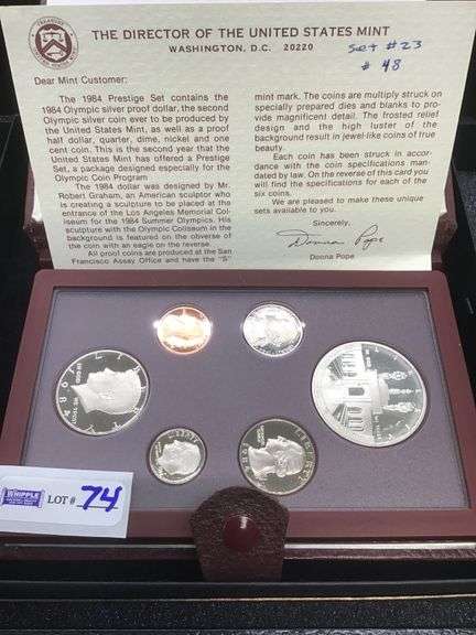 1984 prestige proof set
