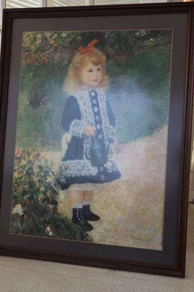Framed Renoir Print