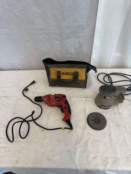 Hyper Tough Drill & Porter Cable Sander