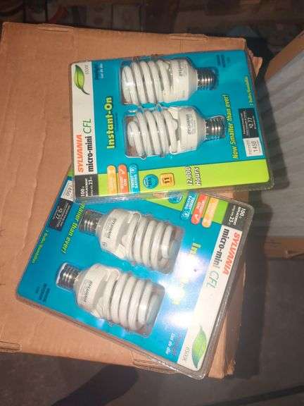 Collection of Various Light Bulbs