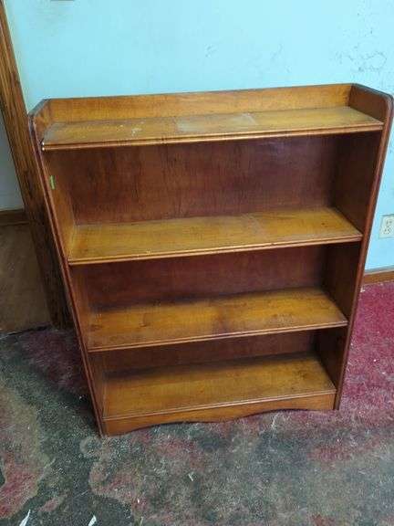 Vintage Maple Bookshelf