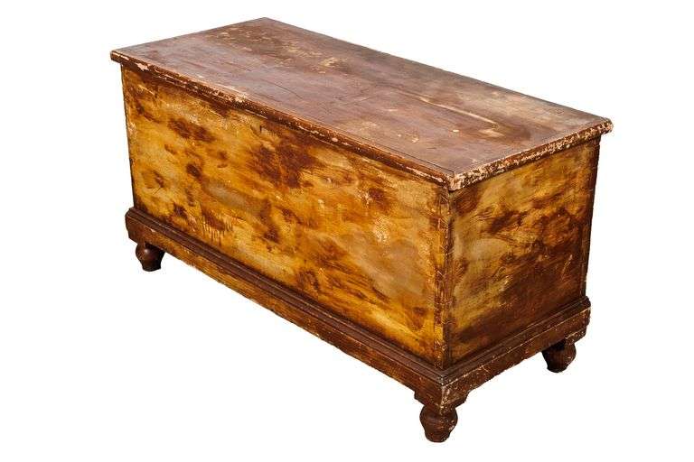 David T. Smith Painted Chest