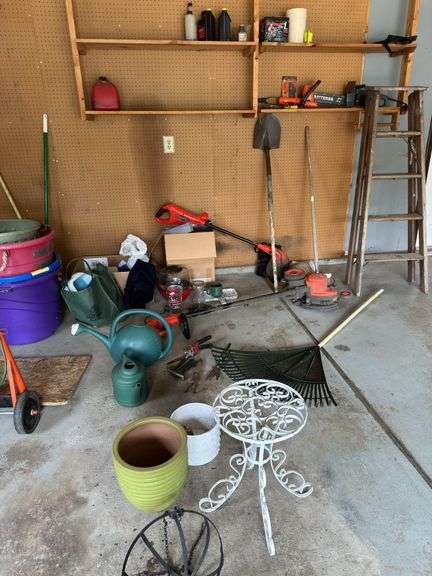 Tools, garden etc