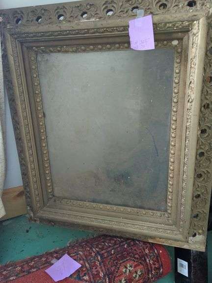 Vintage Carved Wall Mirror