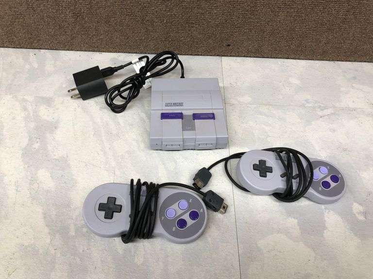 Super Nintendo Game System