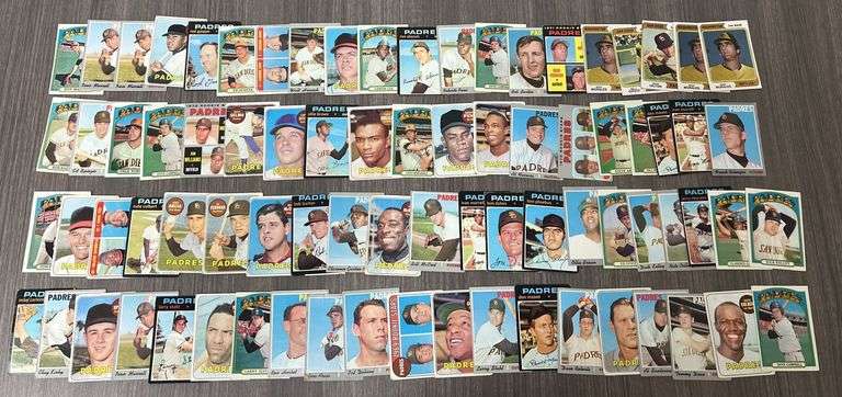 Assorted Vintage San Diego Padres Baseball Cards