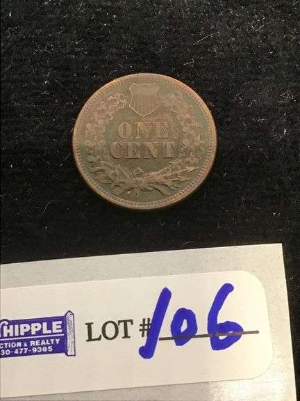 1864 "L" INDIAN cent, XF, NICE COIN!