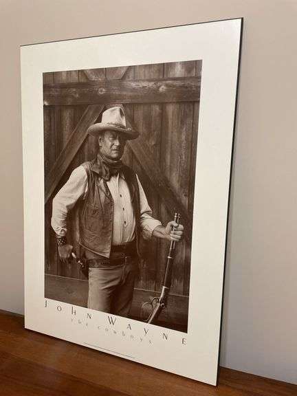 John Wayne wall hanging