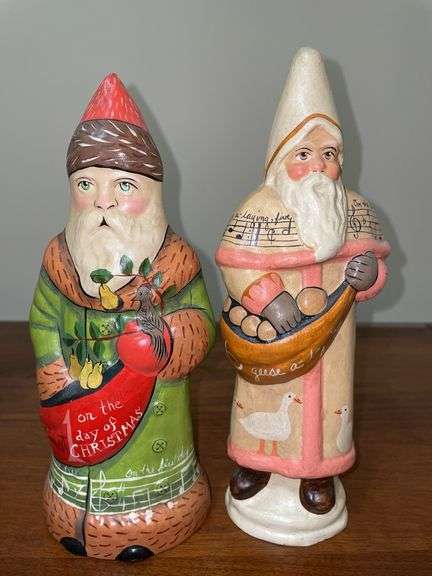 Folk Art Santa’s